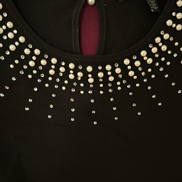 White House Black Market black sweater  size SP - Picture 2 of 8